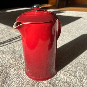 LeCreuset Stoneware French press